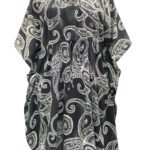 Pure Cotton Tie Waist Kaftan Dress