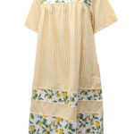 National ORANGE Striped Chambray Lounge Dress Size 18 -28