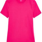 FUCHSIA Cotton Rich Fitted T-Shirt Size 10 - 22