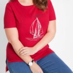 Pure Cotton Sailing Boat T-Shirt Size 18 - 32