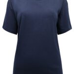 NAVY Pure Cotton Short Sleeve T-Shirt Size Size 10 - 24