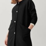 Ellos BLACK Jasmine Single Breasted Coat Size 10 - 22