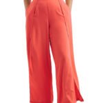 CORAL Side Split Wide Leg Trousers Size 18 & 26 Only