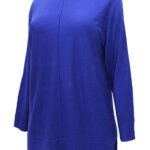 COBALT Front Seam Detail Knitted Jumper Size 14 - 36