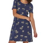 FF NAVY Simone Palm Jersey Dress Size 14 & 18