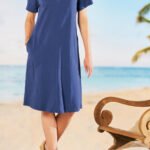 BLUE Hadlee Midi Dress Size 10 - 26