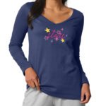 NAVY Pure Cotton 'Stars' Loungewear Top Size 10 - 20