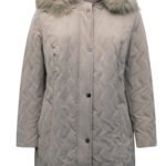 STONE Faux Fur Hood Padded Jacket Size 20 - 28