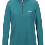 BLACK Sweethart Lightweight Half-Zip Fleece Size 20 - 26
