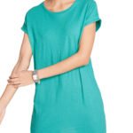 SEA-GREEN Pure Cotton Turn Up Short Sleeve T-Shirt Size 10 - 28