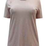 PINK Organic Cotton Embroidered Shoulder Top Size 18 - 34
