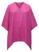 PINK Hanky Hem Button Front Fresh Angle Blouse Size 20 - 38 - Image 2