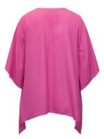 PINK Hanky Hem Button Front Fresh Angle Blouse Size 20 - 38 - Image 4
