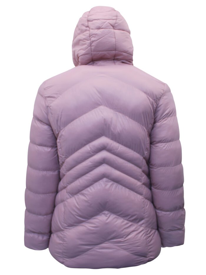 PINK Hooded Zip Front Padded Jacket  Size 12 - 18 - Image 7