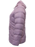 PINK Hooded Zip Front Padded Jacket  Size 12 - 18 - Image 4