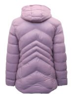 PINK Hooded Zip Front Padded Jacket  Size 12 - 18 - Image 3
