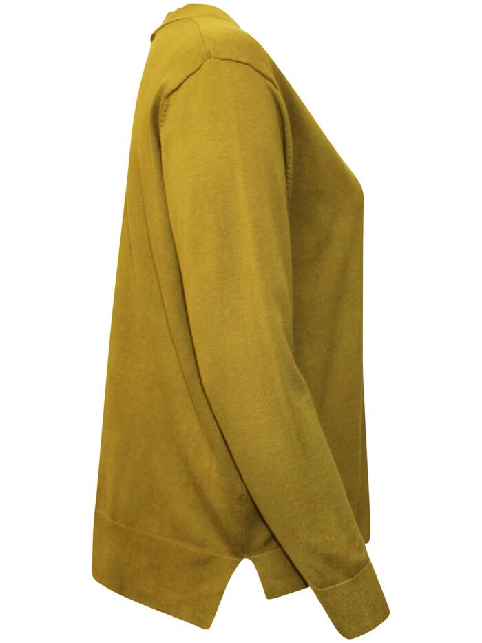 OLIVE Fine Knit V-Neck Cardigan Size 18 - 28 - Image 3