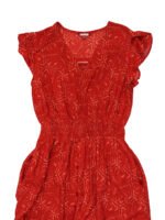 RED Printed BoHo Cham Lace Maxi Dress Size 14 - 32 - Image 9