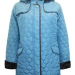 PETROL Hooded Diamond Quilted Coat Size 24 Only**