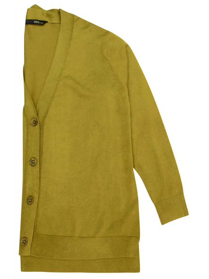 OLIVE Fine Knit V-Neck Cardigan Size 18 - 28 - Image 5