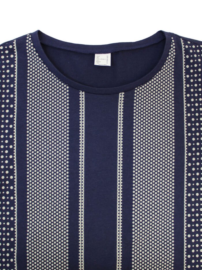 NAVY Pure Cotton Mixed Spot Print 3/4 Sleeve Top Size 16 -26 - Image 5
