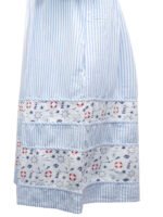 National BLUE Pure Cotton Multi Print Smock Dress Size 12 -28 - Image 9