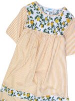 National ORANGE Striped Chambray Lounge Dress Size 18 -28 - Image 6