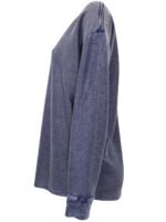 NAVY Pure Cotton Raw Seam Sweatshirt Size 10 - 22 - Image 7