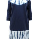 NAVY Pure Cotton Tie Dye Sweatshirt Dress Size 8 - 18