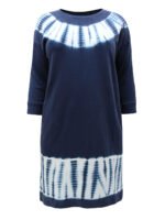 NAVY Pure Cotton Tie Dye Sweatshirt Dress Size 8 - 18