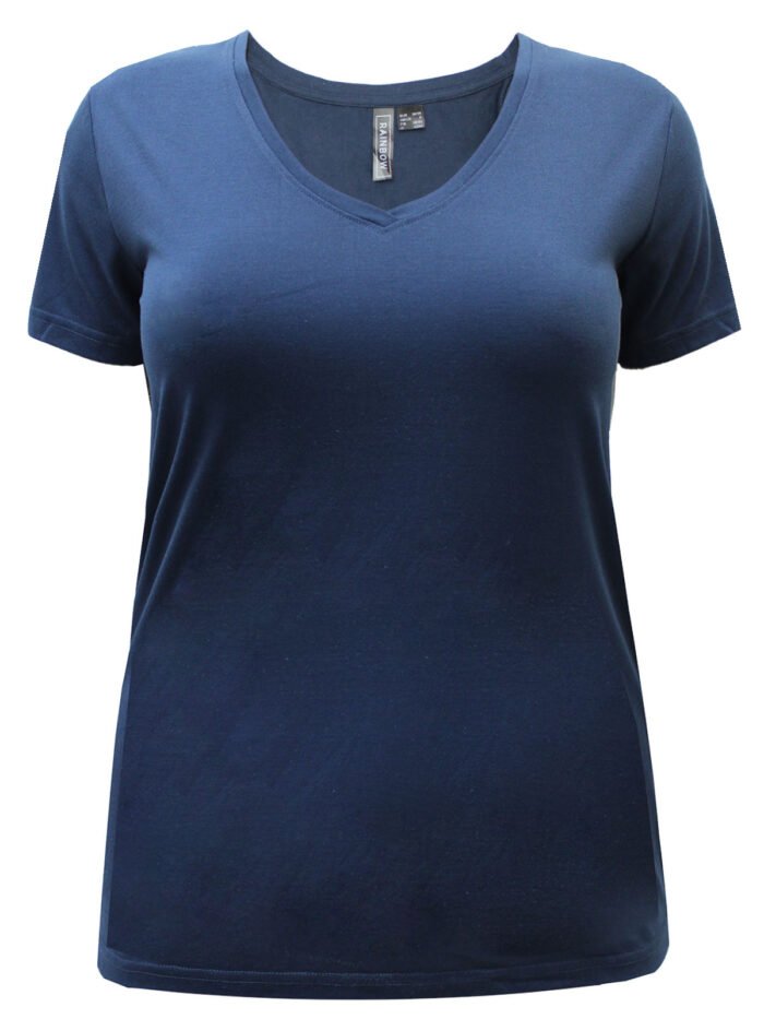 NAVY Short Sleeve Jersey Top Size 10 - 24 - Image 2