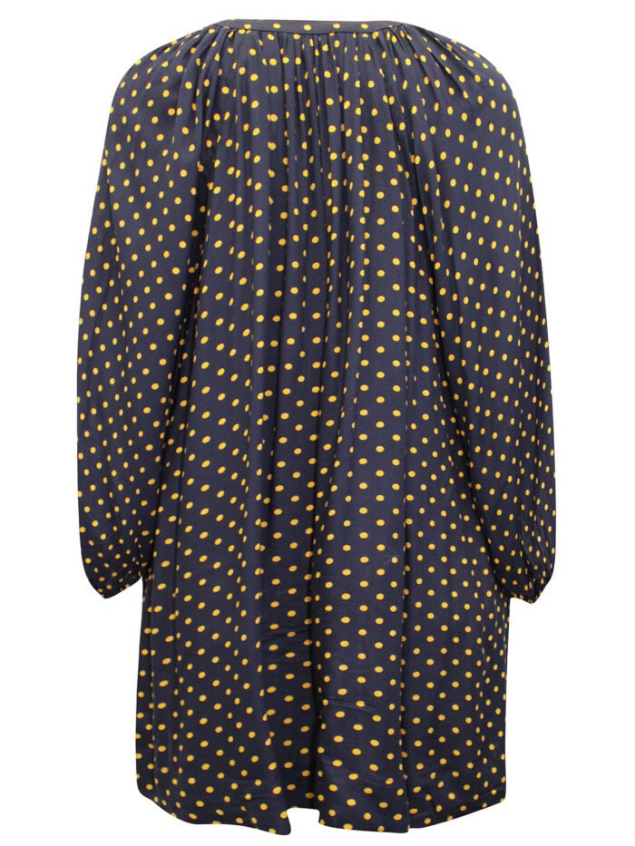 NAVY Oversized Button Through Blouse Size 16 - 20 - Image 2