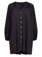 NAVY Oversized Button Through Blouse Size 16 - 20 - Image 4