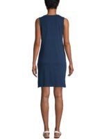 NAVY Pure Cotton Sleeveless Embroidered Dress Size 10 - 18 - Image 7