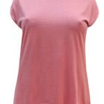 PINK Cotton Blend Rhinestone Tee Size 20 - 24