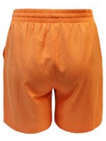 ORANGE Linen Blend Knee Length Shorts Size 20 - 32 - Image 3