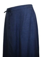 NAVY Linen Blend Midi Skirt Size 14 - 28 - Image 4