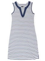 NAVY Pure Cotton Sleeveless Striped Dress Size 10 - 30 - Image 6