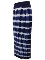 NAVY Tie Dye Split Detail Maxi Skirt Size 12 - 28 - Image 2