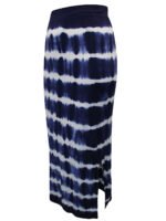NAVY Tie Dye Split Detail Maxi Skirt Size 12 - 28