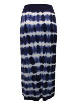 NAVY Tie Dye Split Detail Maxi Skirt Size 12 - 28 - Image 4