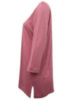 ROSE-PINK Pure Cotton Crochet Trim Top Size 10 - 18 - Image 4