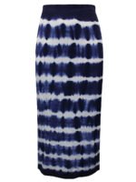 NAVY Tie Dye Split Detail Maxi Skirt Size 12 - 28 - Image 5