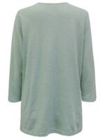 SAGE Pure Cotton Crochet Trim Top Size 10 - 26 - Image 3