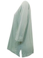 SAGE Pure Cotton Crochet Trim Top Size 10 - 26 - Image 4