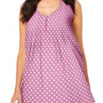 PINK Diamond Geo Pleated Tank Size 14 - 46