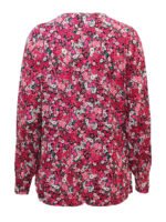 PINK Ditsy Floral Shirred Detail Button Front Blouse Size 20 - 30 - Image 3