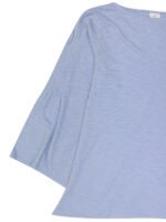 SKY-BLUE Pure Cotton Pintuck Sleeve Top Size 10 - 18 - Image 5