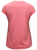 NEON-PINK Pure Cotton Slogan Short Sleeve Top Size 24 - 32 - Image 3