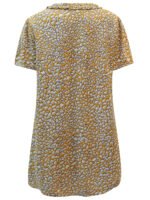 OCHRE Ruffle Trim Printed Blouse Size 12 - 22 - Image 3